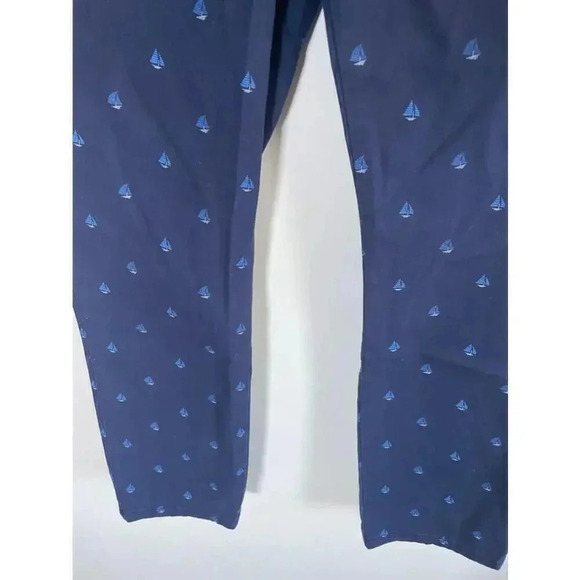 Tommy Hilfiger Blue Sailboat Print Pants - Size 10 EUC! 0303 - Picture 4 of 13
